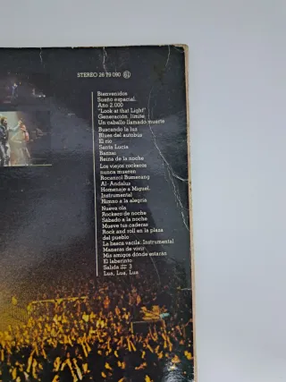 Vinilo Rock & Pies En Directo