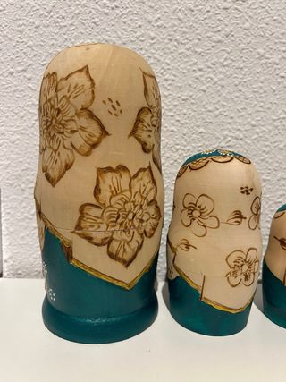 Matrioske russe dipinte a mano - Set completo