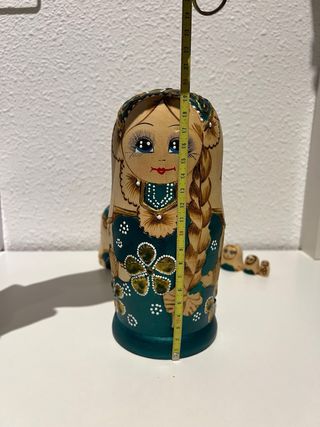 Matrioske russe dipinte a mano - Set completo