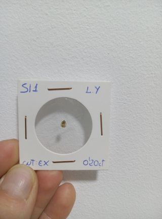 Diamantes talla pera variados, lote y unitario