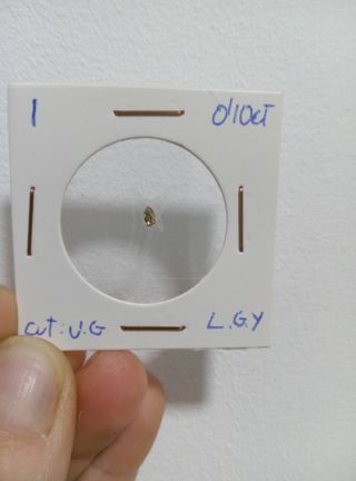 Diamantes talla pera variados, lote y unitario