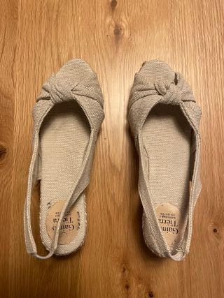 Sandalias cuña Gaimo beige