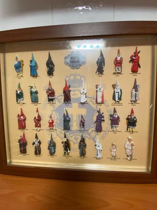 Cuadro figuras religiosas Murcia Cofrade