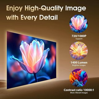 Proyector Portátil Gaimoo 4K WiFi 6