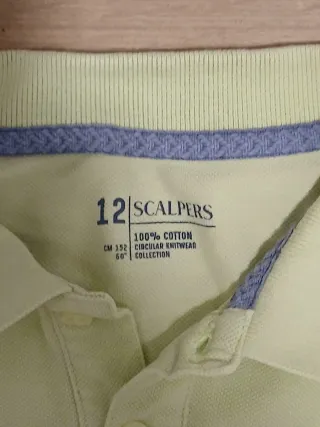 Polo niño Scalpers verde