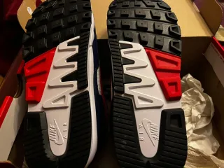 Nike Air Span II Talla 42 Azul/Rojo