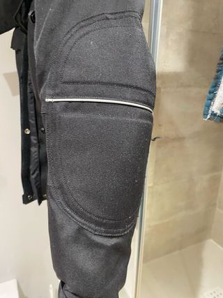 Chaqueta Moto Mujer Negra con protecciones.Talla M