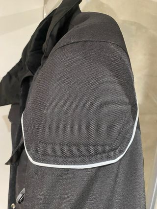 Chaqueta Moto Mujer Negra con protecciones.Talla M