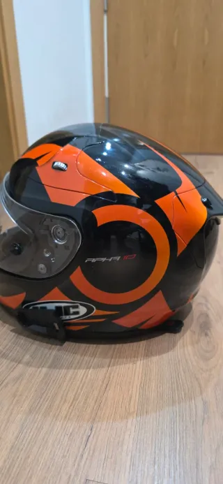 Casco HJC RPHA 10 Plus Furia + bolsa