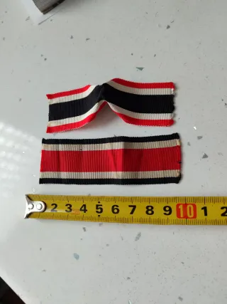 Original cinta medalla cruz hierro y mérito alemán