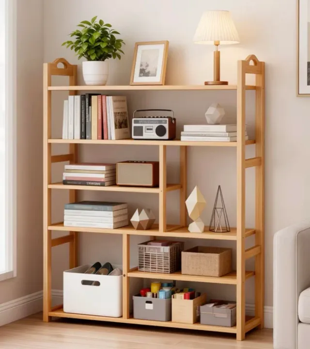 NUEVA! Estantería de bambú a estrenar