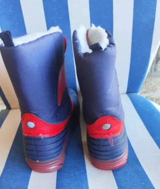 Pack pantalón esquí niño 110-116+botas 29 +guantes