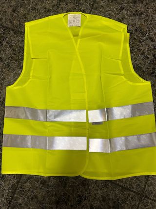 Chaleco reflectante seguridad alta visibilidad XL