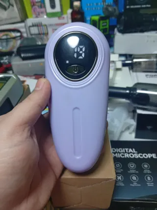 Quitapelusas Eléctrico Morado