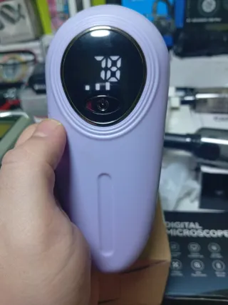 Quitapelusas Eléctrico Morado