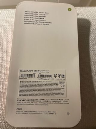 Custodia iPhone 11 Pro Max Rosa e Bianca di Apple