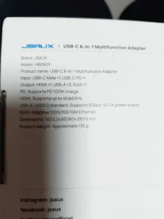 Dock Jsaux Steam Deck