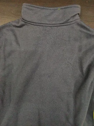 Sudadera Valento Negra y Amarilla