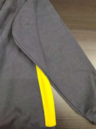 Sudadera Valento Negra y Amarilla