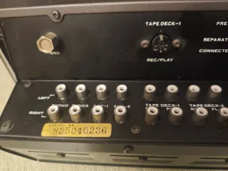 Amplificador Sansui AU-5500 Negro/Plata