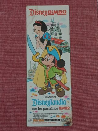 Lote 4 Álbumes Cromos Disney Vintage