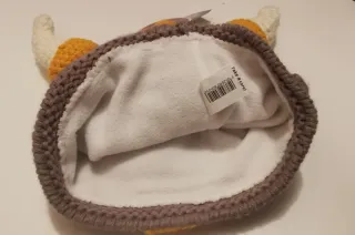 Berretto vikingo per bambini in lana