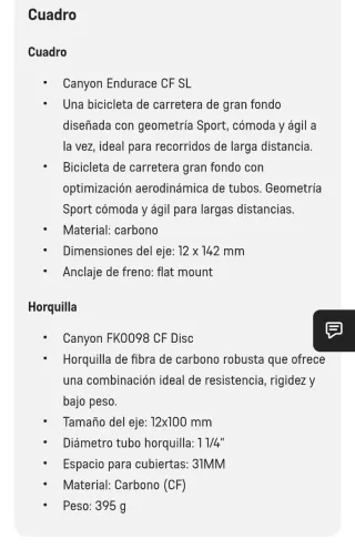 Bicicleta de carretera Canyon Endurace SL7