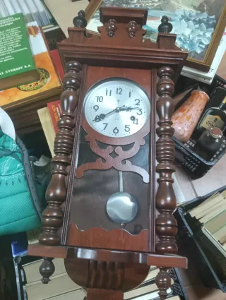 Reloj de Pared Antiguo Madera tl 645806684