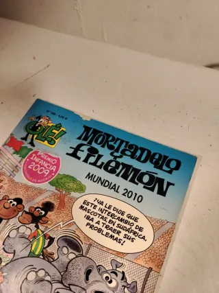 Ole Mortadelo y Filemón n 188 Mundial 2010