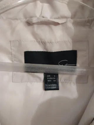 Chaqueta plumífero Mango beige talla M