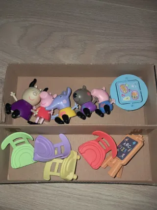 Peppa Pig Set de Juego Guardería 11 Piezas