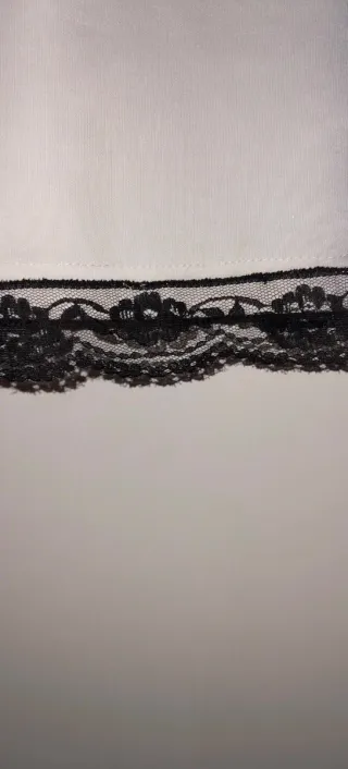 Vestido mini tirantes bicolor XS