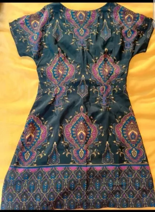 Vestido estampado Natura S