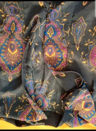 Vestido estampado Natura S