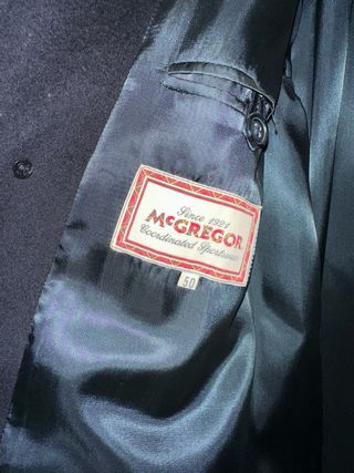 Cappotto McGregor Uomo Nero