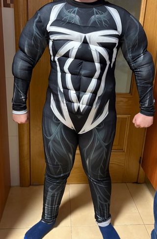 Disfraz Infantil Venom Musculoso Talla 13-15 años