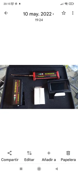 Detector de metales Hawkeye