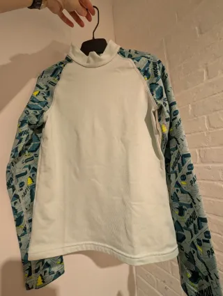 Camiseta esquí manga larga 11-12 años