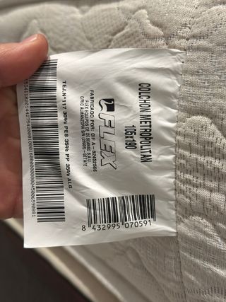 Cama 105x190 (pack completo) FLEX