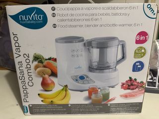 Robot Cocina Nu vita PappaSana Vapor Combo2