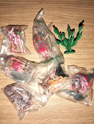 Lote figuras belén años 60-70, nuevas