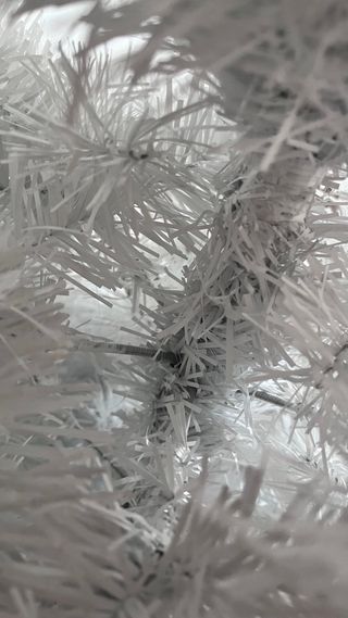 Árbol de Navidad blanco artificial