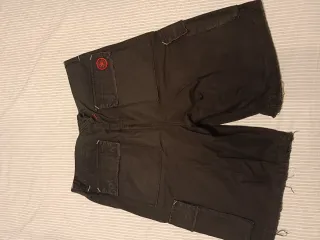 Bermudas Converse Negras