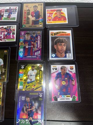 Lote 14 Cartas Lamine Yamal