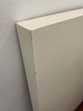 Cabecero cama individual blanco