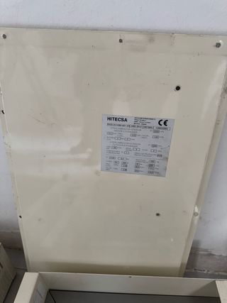 Cuadro de fuerza y maniobra con placa electrónica