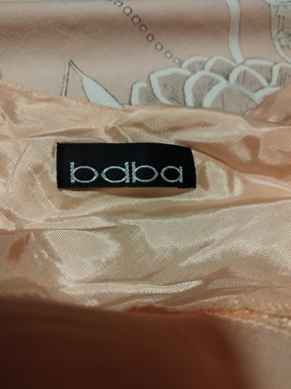 Vestido largo fiesta Bdba.