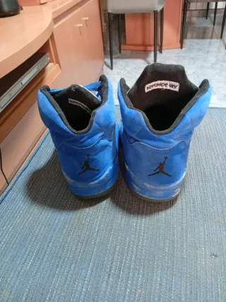 Nike Air Jordan 5 Retro Azul (Usadas)