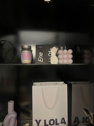 2 Vitrinas Madera y Cristal