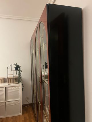 2 Vitrinas Madera y Cristal